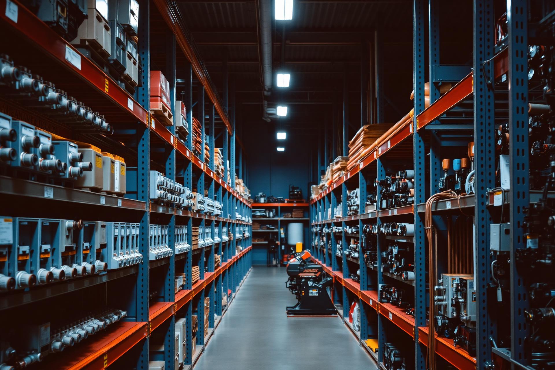 ESSVEE warehouse aisle